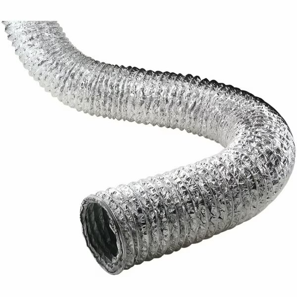 Aluminum 5-Ply 5 ft. Supurr-Flex Duct, No Logo, Mfr#: F0405B/4
